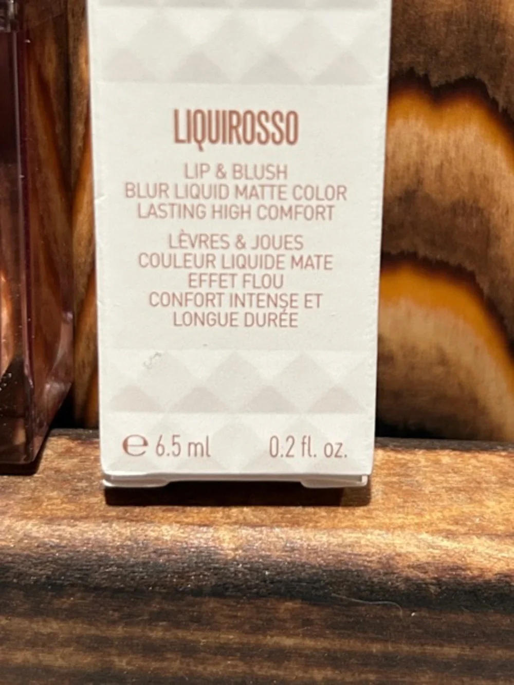 Valentino Liquirrosso Matte Lip & Blush — Pink Hour (310R)